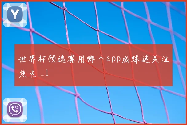 世界杯预选赛用哪个app成球迷关注焦点 _1