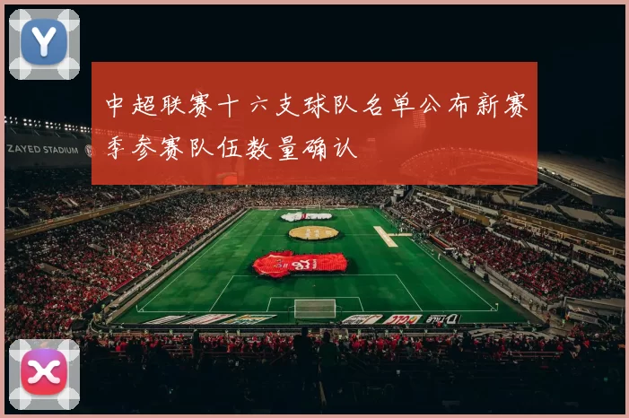 中超联赛十六支球队名单公布新赛季参赛队伍数量确认
